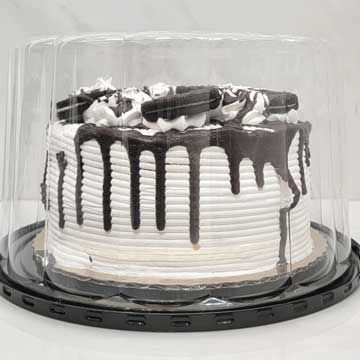 9" Cake Container for 8" Cake with 5 inch Deep Dome - 25/Case