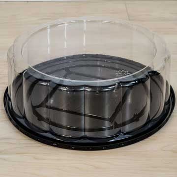 10" container for a 9" cake with low dome 3.5" - 25/Case 
