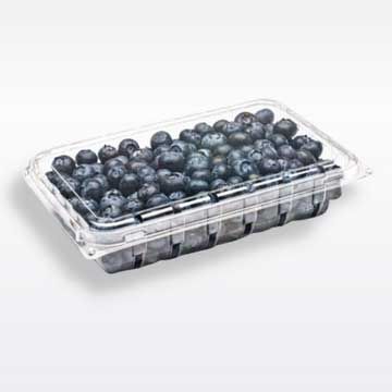 Vented Pint Container Low Profile Flat 376/Case
