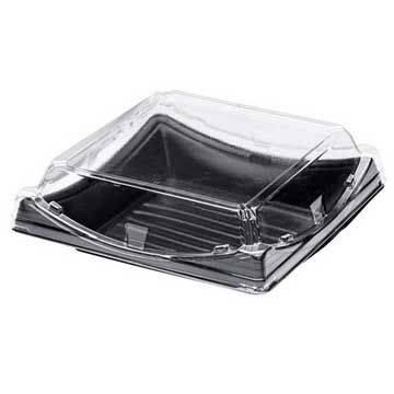 #40 Sushi Container With Lid 7.48 x 7.48 x 1.57"  300/case