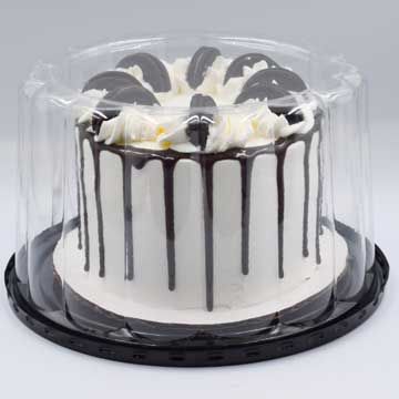 8" Cake Container for 7" Cake with Deep Dome - 100/Case