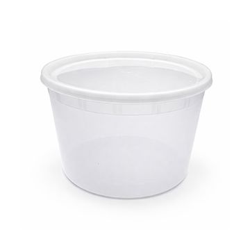 64 oz Deli Container with Lids - 120/Case