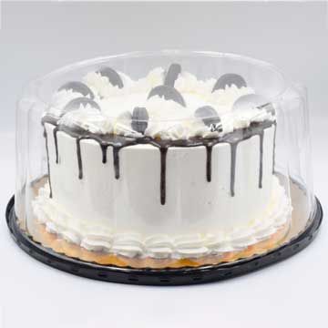 12" Cake Container for a 10" Cake - Deep Dome - 20/Case