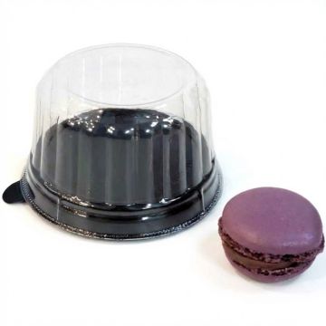 3" Mini Cake Container with 1 5/8" Dome - 400/Case