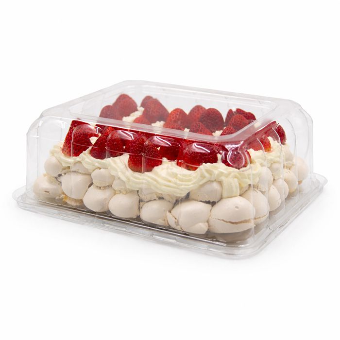 1/8 Sheet Cake Container - 50/Case, Z-TUG-1-8SH