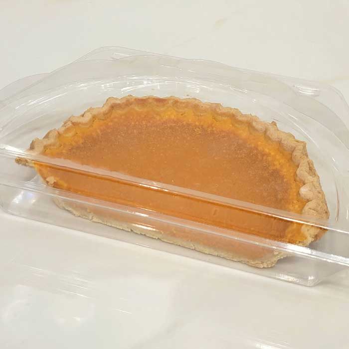 Half a 10" Pie Container - 200/Case, Z-TUG-P510
