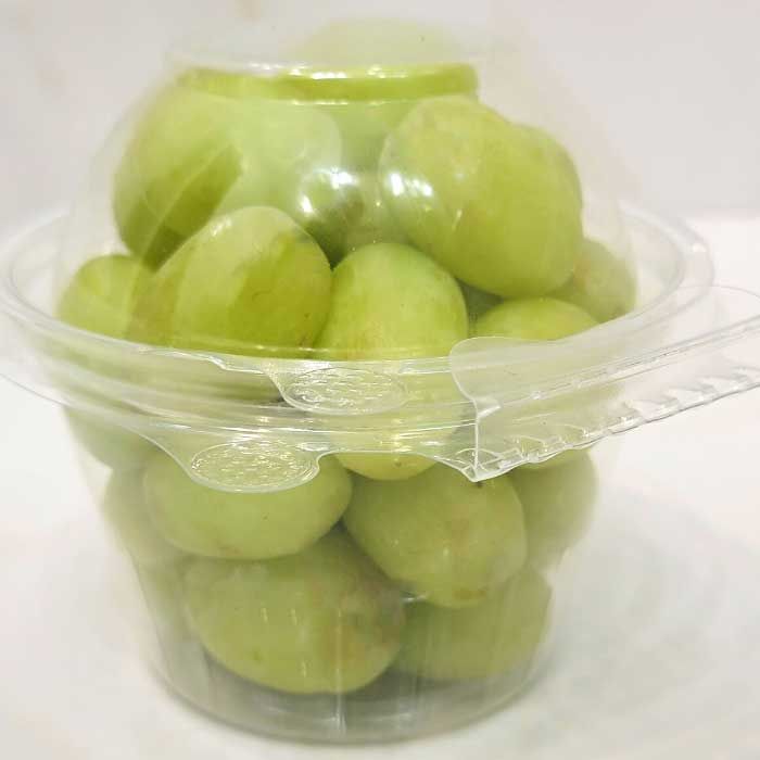 8 oz Tamper Evident Plastic Fruit Cup with Deep Dome Lid- 272/ Case , Z-TUG-TC8D