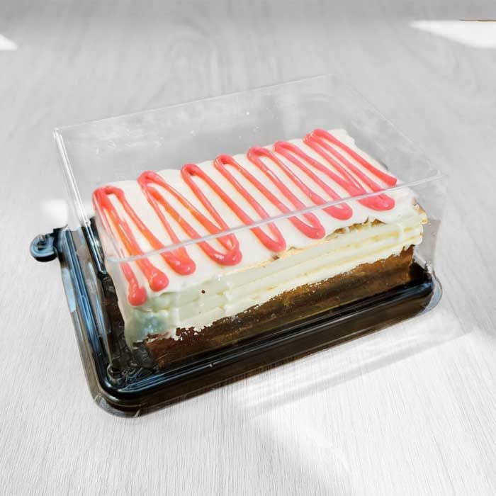 Personal Cake Slice Container 200/Case, Z-TUG-C4X2X2