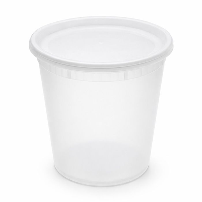 32 oz Deli Containers With Lids - 240/Case, Z-PCC-CS-D32