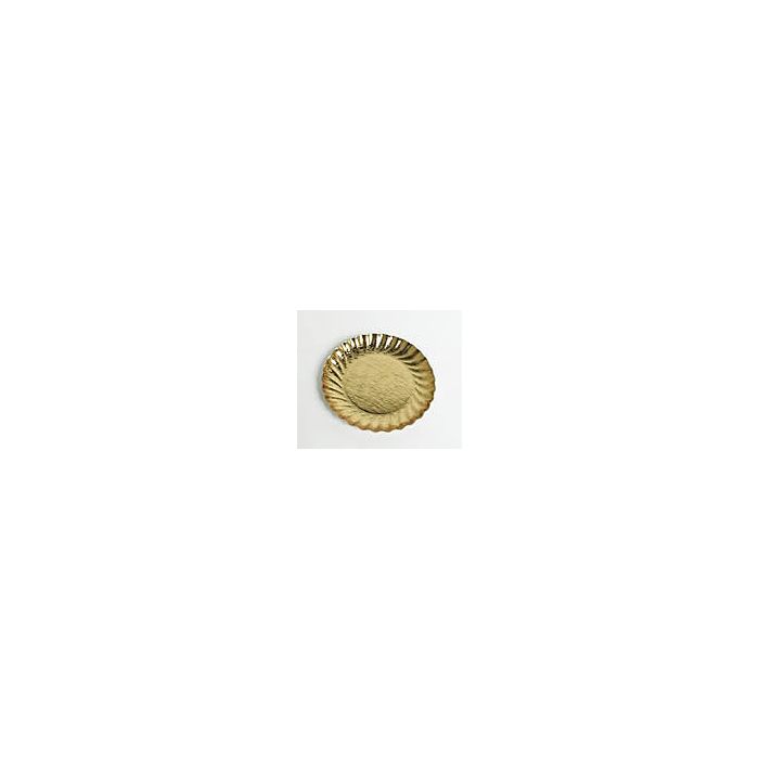 Gold Swirl Plate small - 500/Case, Z-VN-235097