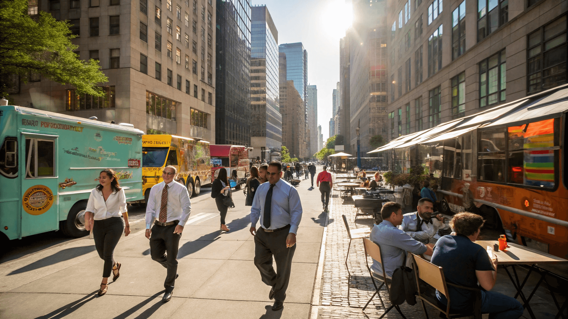 Returning to work lunch boom