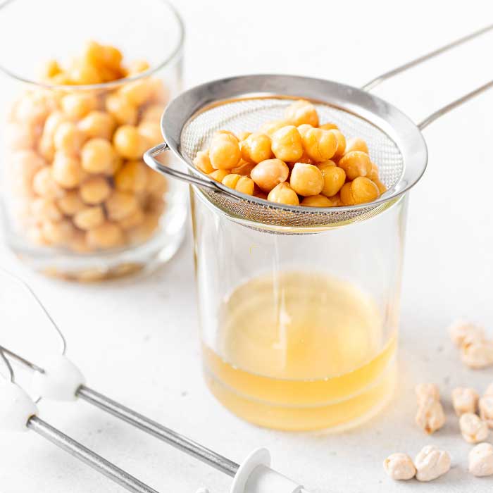 Aquafaba (chickpea water)