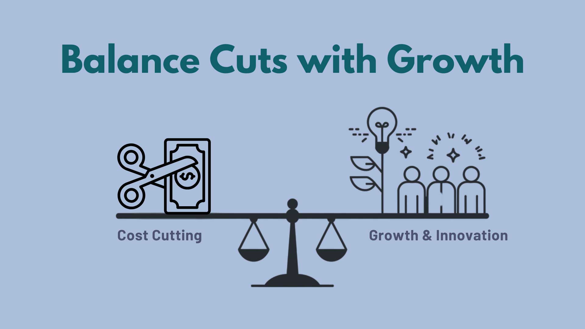 Inforgraphic: Balancing costs cuts and Growth